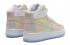 Nike Wmns Air Force 1 Hi Premium QS Iridescent Pearl Multi White 704516-100