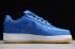 2019 CLOT x Nike Air Force 1 PRM Royal Silk University Blue White Gum CJ5290 400