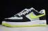 2019 Nike Air Force 1 Low Reflect Silver Volt Black 488298 077