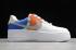 2019 WMNS Nike Air Force 1 Sage Low Rice White Grey Blue BV1976-006