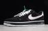 2020 Nike Air Force 1'07 LV8 Exposed Stitching Black White Bright Crimson Green Strike CU6646 001