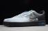 2020 Nike Air Force 1 Low LV8 Graffiti Graphics Black Wolf Grey Blue Hero CQ4217 001