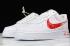 2020 Nike Air Force 1 Low Sketch Pack White Red CW7581 103