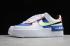 2020 Nike Air Force 1 Shadow White Sapphire Barely Volt CJ1641 100