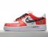 2021 Nike Air Force 1 Low 07 PS5 Red White Black CW2288-112