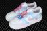 2021 Nike Air Force 1 07 Low Valentines Day White Pink Blue CW2288-145