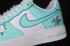 2021 Nike Air Force 1 07 Low White Green Clown Multi Color CW2288-146
