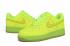 Air Force 1 Low Volt Fierce Green GS Casual Sneakers 596728-701