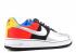 Air Force 1 Olympic Red Black Silver Chile Metallic 307334-002