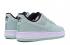 Nike Air Force 1 '07 Enamel Green White Sneakers 818594-300