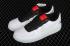 Nike Air Force 1 07 LX White Photon Dust Black Chile Red DA8482-100