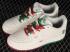 Nike Air Force 1 07 Low Cream White Green Red BO8569-034