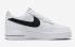 Nike Air Force 1 07 Low FM White Black Running Shoes DR0143-101