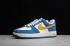 Nike Air Force 1 07 Low Navy Blue White Yellow Shoes BQ8988-103