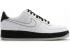 Nike Air Force 1'07 Low White Black Metallic Silver Mens Shoes 315122-112