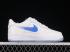 Nike Air Force 1 07 Low White Blue Metallic Gold CO3363-361
