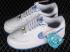 Nike Air Force 1 07 Low White Blue Metallic Gold CV5696-965