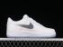 Nike Air Force 1 07 Low White Grey Blue Metallic Gold CO3363-365