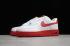 Nike Air Force 1'07 Low White University Red Black AO6820-800