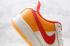 Nike Air Force 1 07 Low White Yellow Hi-Red Red Running Shoes DC1403-001