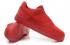 Nike Air Force 1 '07 Lv8 Gym Red Crocodile Suede Leather Shoes 718152-601