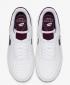 Nike Air Force 1'07 Patent White Bordeaux AH0287-105