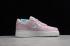 Nike Air Force 1'07 SE Premium Pink Silver Casual Shoes AH6827-100