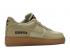 Nike Air Force 1 Gtx Gore Tex Khaki Black Gold Team CK2630-700