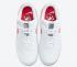 Nike Air Force 1 LV8 Euro Tour White University Red CW7577-100