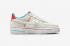 Nike Air Force 1 LV8 GS Holiday Cookies Pale Ivory Picante Red Baltic Blue FQ8350-110
