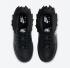 Nike Air Force 1 LV8 Ruffle GS Black White Shoes CI2302-001