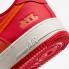 Nike Air Force 1 Low 07 ATL University Red Bright Crimson Sail Metallic Silver FD8306-657