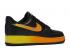 Nike Air Force 1 Low 07 Lv8 Black Orange Peel Opti Yellow CJ0524-001