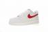 Nike Air Force 1 Low '07 White Sport Red Gloss 315122-126