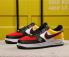 Nike Air Force 1 Low 07 Yellow White Black Mens Running Shoes 573488-063