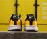 Nike Air Force 1 Low 07 Yellow White Black Mens Running Shoes 573488-063
