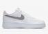 Nike Air Force 1 Low 3M Swoosh White Silver Anthracite University Red CT2296-100