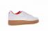 Nike Air Force 1 Low Canvas AF1 Light Grey Brown Red AJ7282-005