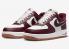 Nike Air Force 1 Low College Pack Night Maroon Gum Medium Brown DQ7659-102