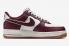 Nike Air Force 1 Low College Pack Night Maroon Gum Medium Brown DQ7659-102