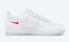 Nike Air Force 1 Low GS Multi-Swoosh White Particle Grey Photon Dust Bright Crimson DO6486-100