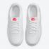 Nike Air Force 1 Low GS Multi-Swoosh White Particle Grey Photon Dust Bright Crimson DO6486-100