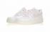 Nike Air Force 1 Low GS Sail Artic Pink Satin Casual Shoes 314219-130