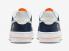 Nike Air Force 1 Low GS UV Reactive Midnight Navy Blue Tint Safety Orange FN7239-410