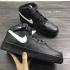 Nike Air Force 1 Low Lifestyle Shoes Black White New