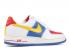 Nike Air Force 1 Low Remix Da Kix Maize White Sport Varsity Red 307334-171