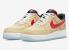 Nike Air Force 1 Low Satellite Tan Red Blue Black Shoes DQ7628-200