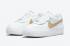 Nike Air Force 1 Low Shadow White Metallic Gold Metallic Silver DM3064-100