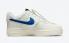 Nike Air Force 1 Low Sherpa Fleece Sail Coconut Milk Campfire Orange Racer Blue DO6680-100