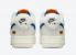 Nike Air Force 1 Low Sherpa Fleece Sail Coconut Milk Campfire Orange Racer Blue DO6680-100